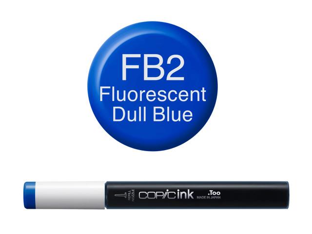 COPIC INKT NW FB2 FLUO DULL BLUE
 1