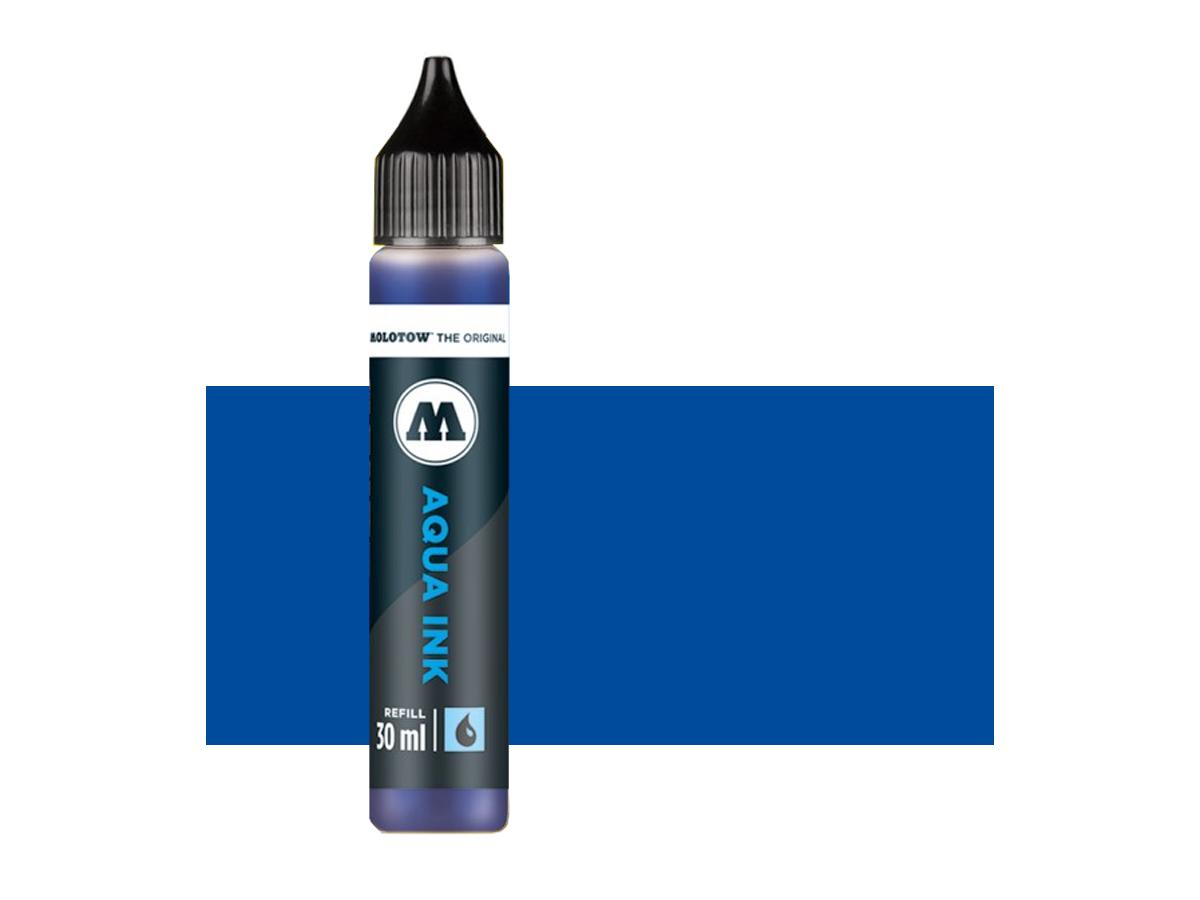 MOLOTOW AQUA INK REFILL 30ML 411 PR.BLUE 1