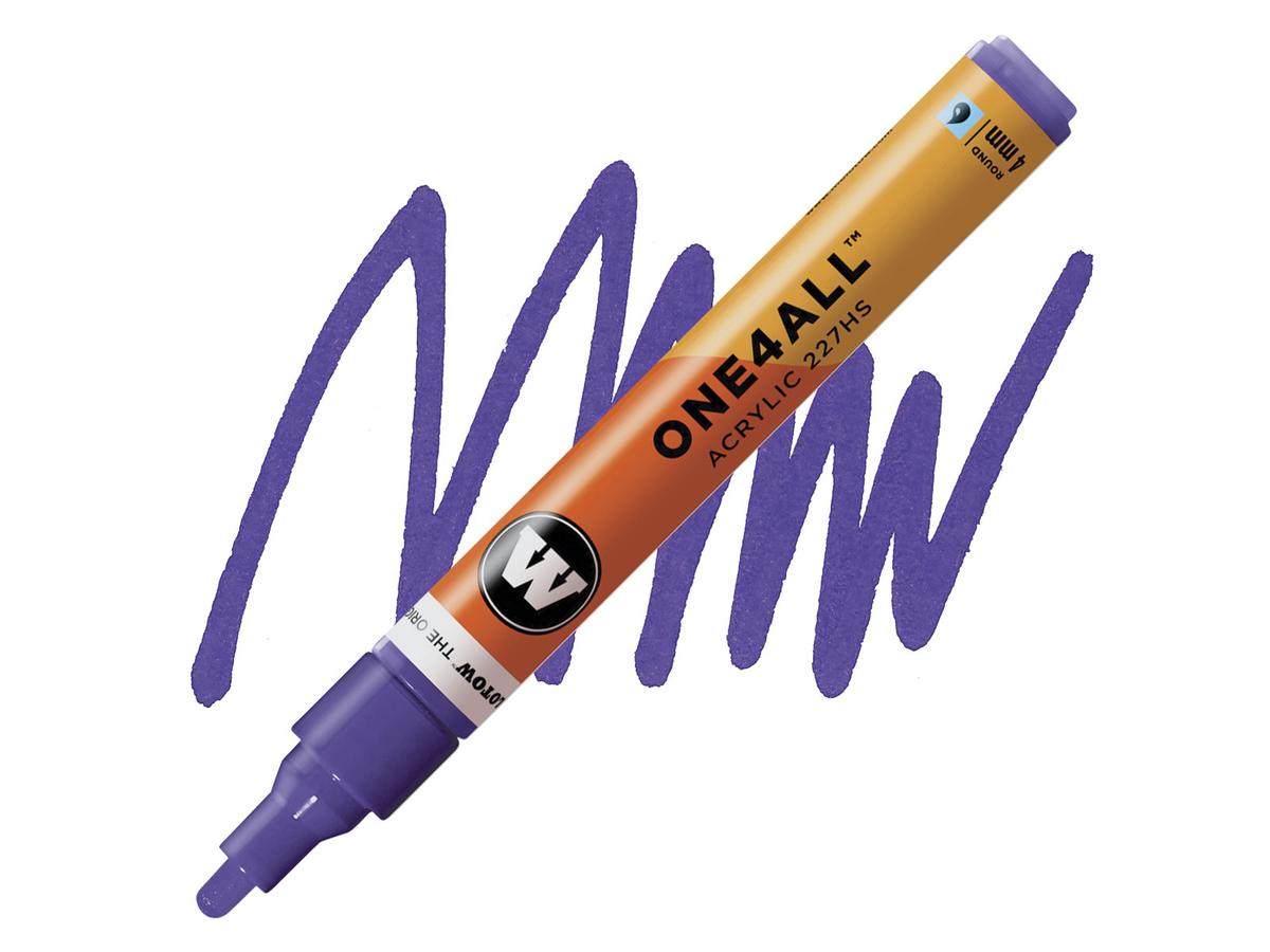 MOLOTOW ONE4ALL MARKER 227HS 042 4MM VIOLET HD 1