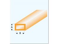 PROFIEL GLASHELDER BUIS ORANJE (A=)2,0X4,0MM 33CM 441-53/3