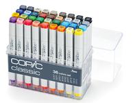 COPIC CLASSIC MARKERSET 36-DELIG BASIS