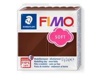 FIMO SOFT BOETSEERKLEI 57GRAM CHOCOLATE 