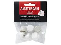 AMSTERDAM SPRAY PAINT CAPS SPECIAL EFFECTS (3X2 CAPS)