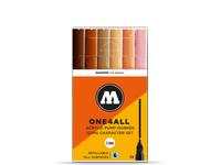 MOLOTOW ONE4ALL MARKER SET 127HS CHARACTER 2MM 6 STUKS