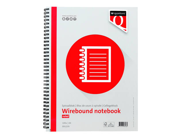 SALLYFASHION Notitieboek Set - 8 Stuks A6 Spiraal - 80 Vellen Per Stuk - Blanco, Gelinieerd & Geruit - 15 X 10,5 Cm