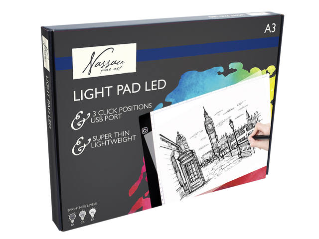 FINE ART LEUCHTTISCH LED A3