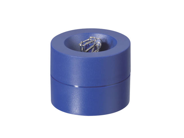 PAPERCLIPHOUDER MAUL 30123 MAGNETISCH 6CM BLAUW