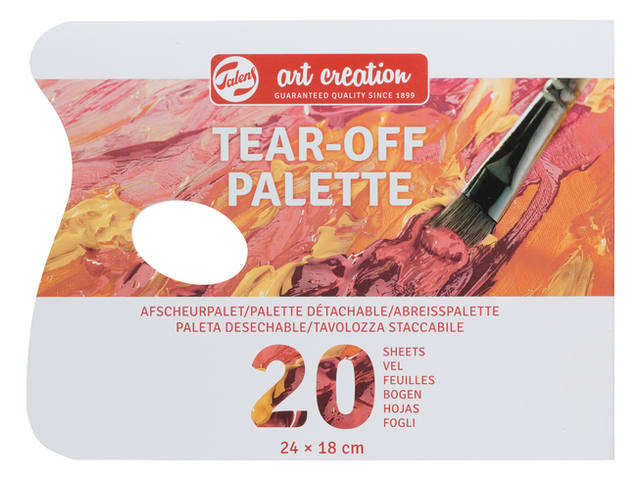 TALENS AFSCHEURPALET 18X24CM 20VEL