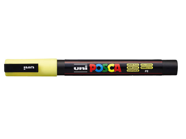 UNI POSCA MARKER FINE PC3M ZONNEGEEL