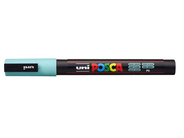 UNI POSCA MARKER FINE PC3M AQUAGROEN