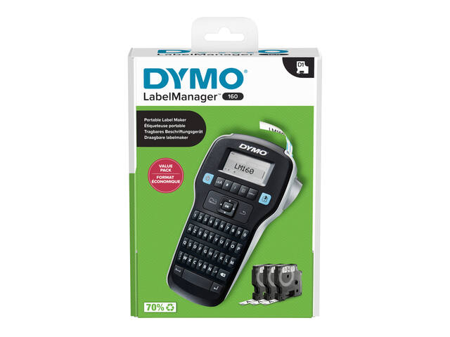 LABELMANAGER DYMO LM160 AZERTY VALUEPACK
