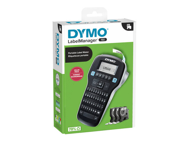 LABELMANAGER DYMO LM160 QWERTY VALUEPACK