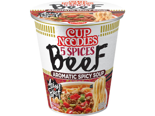 CUP NOODLES 5 SPICES BEEF 64G
