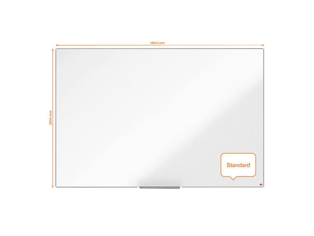 WHITEBOARD NOBO IMPRESSION PRO 1800X1200MM STAAL 2