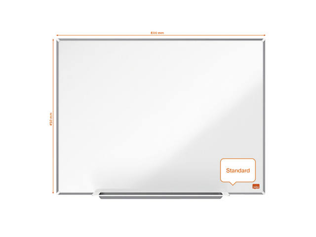 WHITEBOARD NOBO IMPRESSION PRO 600X450MM STAAL 2