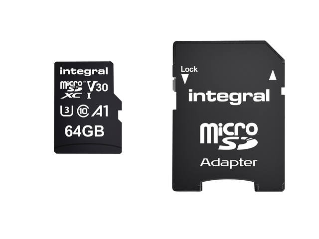 GEHEUGENKAART INTEGRAL MICROSDXC 64GB