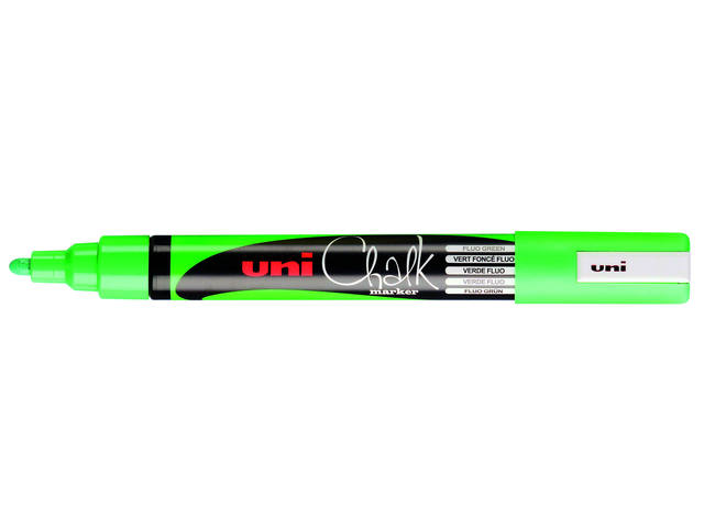 UNI-BALL CHALK MARKER PWE-5M FLUORESZIEREND GRÜN