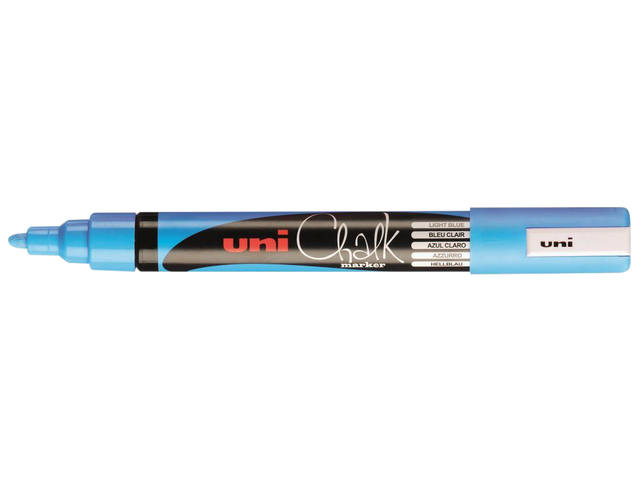 UNI-BALL CHALK MARKER PWE-5M HELL BLAU