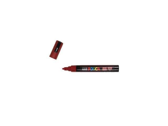 UNI POSCA PC5RR ROBIIN ROT MITTEL 2