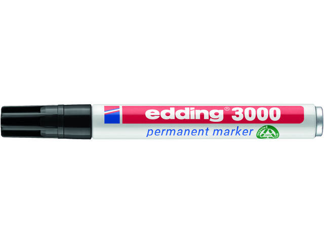 EDDING MARKER 3000 ROND 1.5-3MM ZWART 2