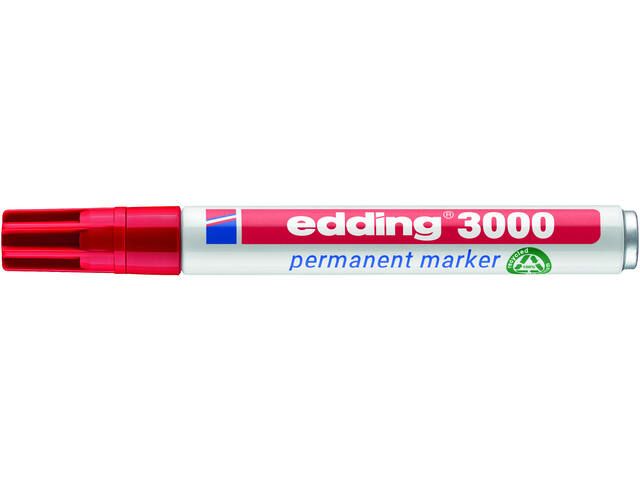 EDDING MARKER 3000 ROND 1.5-3MM ROOD 3