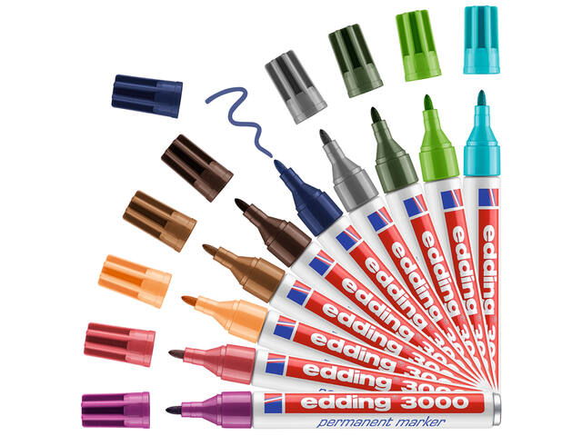 EDDING MARKER 3000 ROND 1.5-3MM VIOLET 9