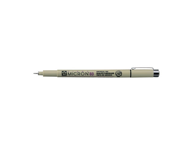 SAKURA PIGMA MICRON 03 FINELINER 0,35MM SCHWARZ 2