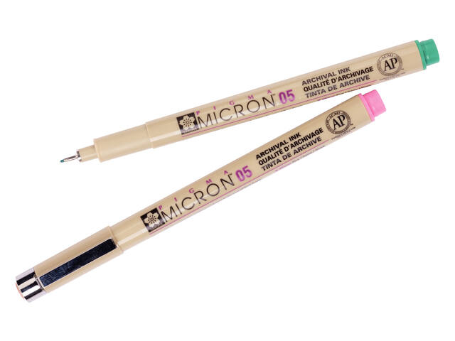 PIGMA MICRON FINELINERSET - 9XFARBEN IN 0,45MM 2