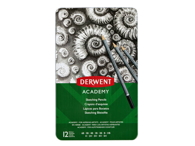DERWENT ACADEMY BLEISTIFTE SET 12X