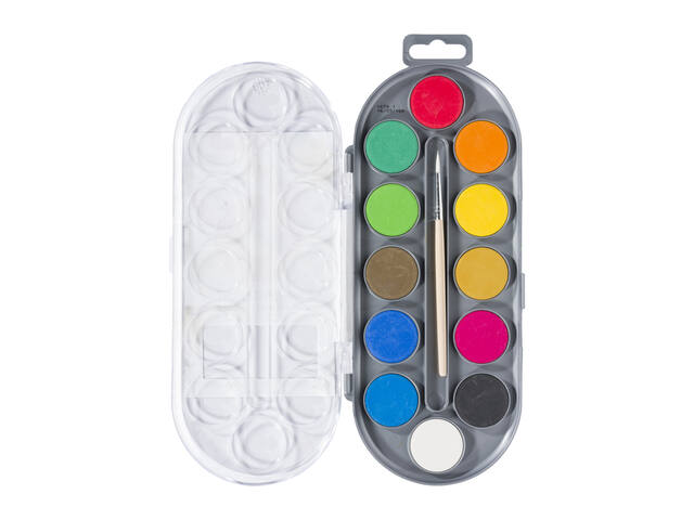 BRUYNZEEL KIDS WATERVERF SET 12 STUKS 2