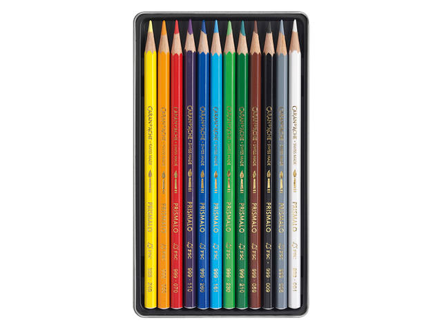 CARAN D'ACHE PRISMALO AQUARELLSTIFTE 12STÜCK 0999.312 2