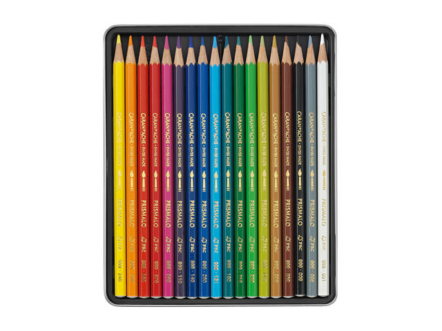 CARAN D'ACHE PRISMALO AQUARELLSTIFTE 18STÜCK 0999.318 2