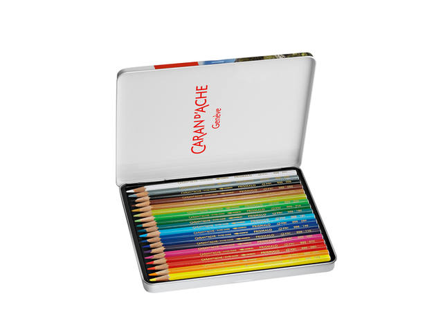 CARAN D'ACHE PRISMALO AQUARELLSTIFTE 18STÜCK 0999.318 3