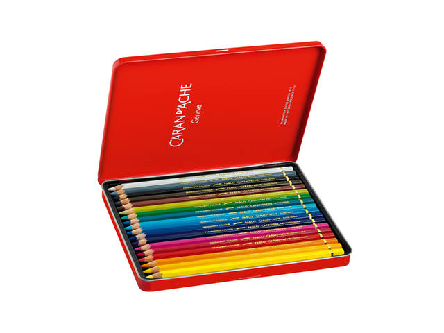 CARAN D'ACHE PABLO BUNTSTIFT 18 STÜCK 3