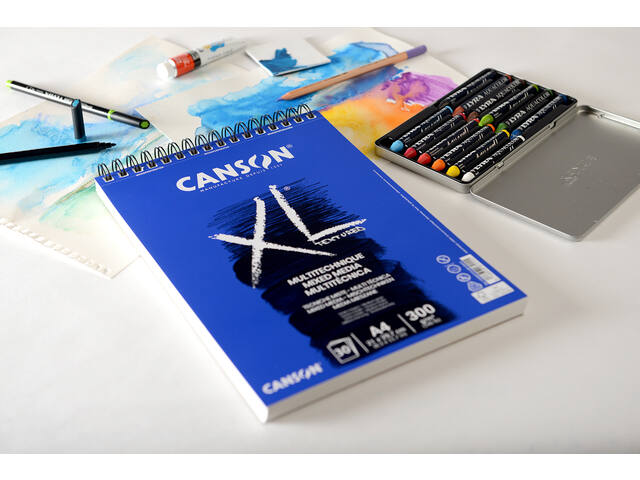 CANSON XL MIXED MEDIA PAPIER A4 BLOCK 30 BLATT 2