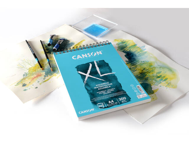 CANSON XL AQUARELLPAPIER A4 BLOCK 30 BLATT 2
