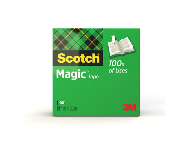 SCOTCH 3M MAGIC KLEBEBAND 1 ROLLE 19MM X 3MTR