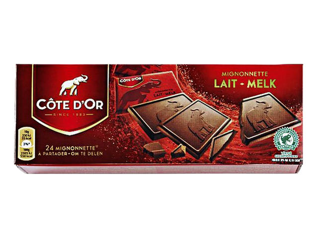 CHOCOLADE COTE D'OR 10GR MIGNONNETTE MELK