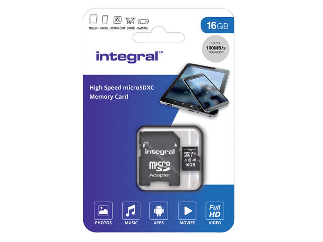 GEHEUGENKAART INTEGRAL MICRO V10 16GB 3