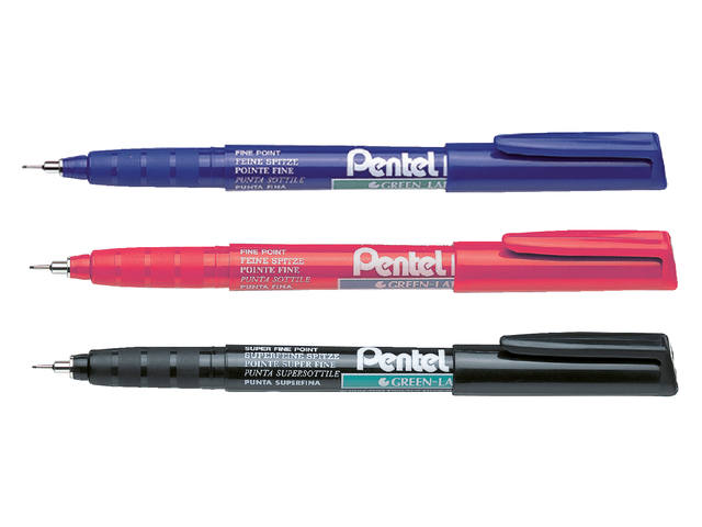 PENTEL FINELINER NMF50 0,4MM SCHWARZ 2
