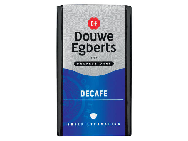 KOFFIE DOUWE EGBERTS SNELFILTERMALING DECAFE 250GR