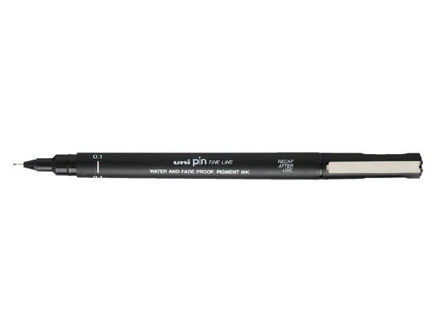 UNI PIN FINLINER SCHWARZ 0,1 MM