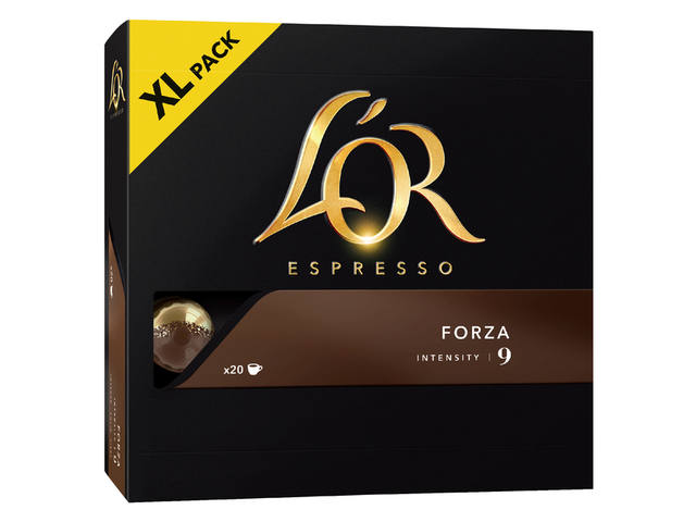 KOFFIECUPS L'OR ESPRESSO FORZA 20ST 1
