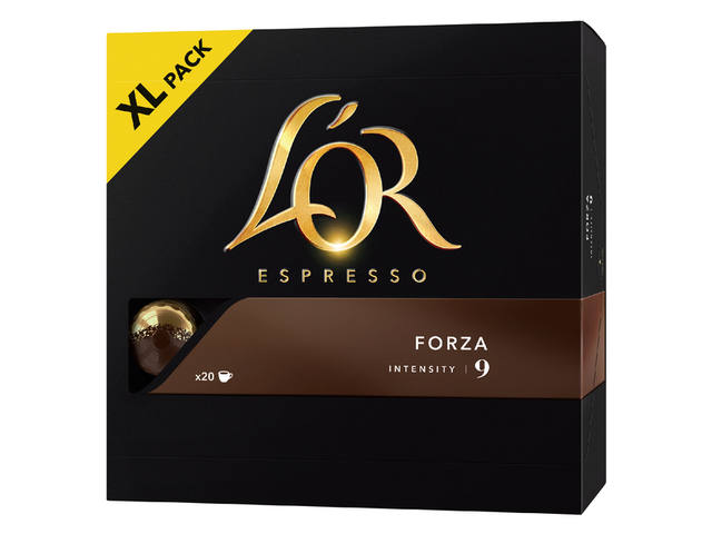 KOFFIECUPS L'OR ESPRESSO FORZA 20ST 4