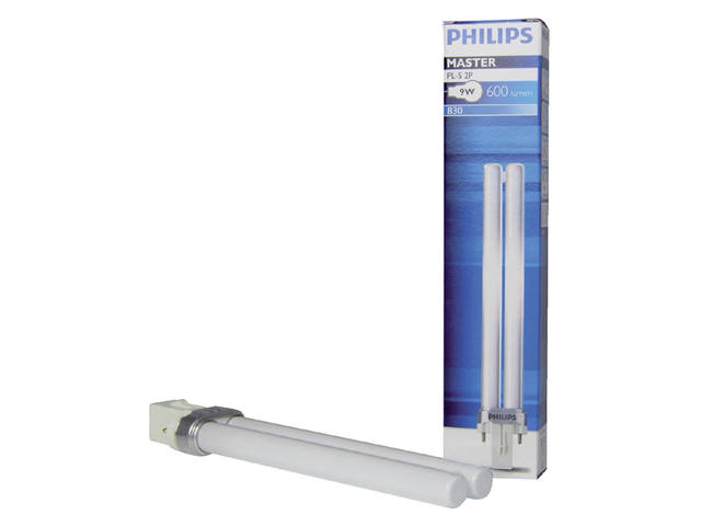 SPAARLAMP PHILIPS MASTER PL-S 9W 830 2P